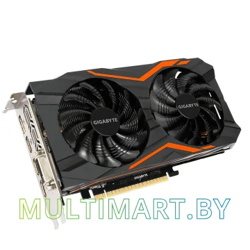 Видеокарта Gigabyte GeForce GTX1050 GV-N1050G1 GAMING-2GD 2Gb DDR5 128bit